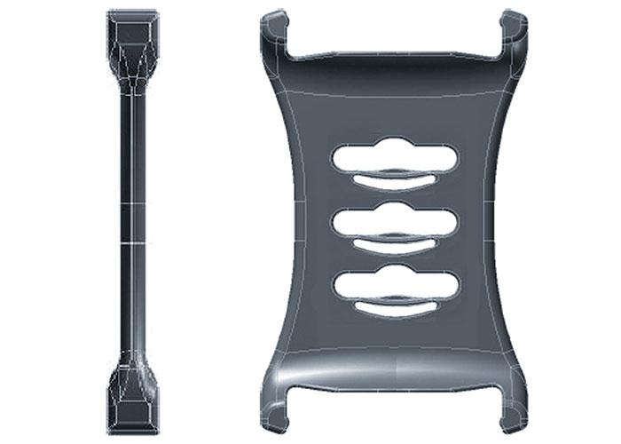 Separator, narrow foot