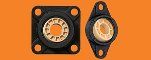 Bolt flange bearings
