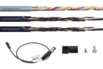 Robot cable kit for 5-axis robots