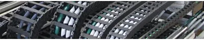  readychain® pre-assembled cable carriers reduce costs and saves space for a well-known machine tool manufacturer.