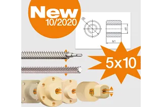 Thread size 5x10