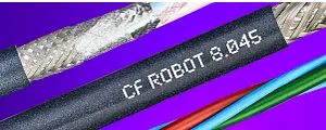 PUR/TPE robot cables