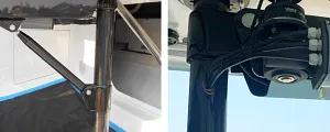 Davit from innovative structural design