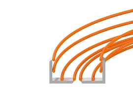 Tube trough
