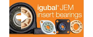 Self-aligning JEM insert bearings