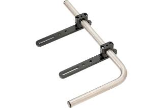 Winkelrohr mit Konsole